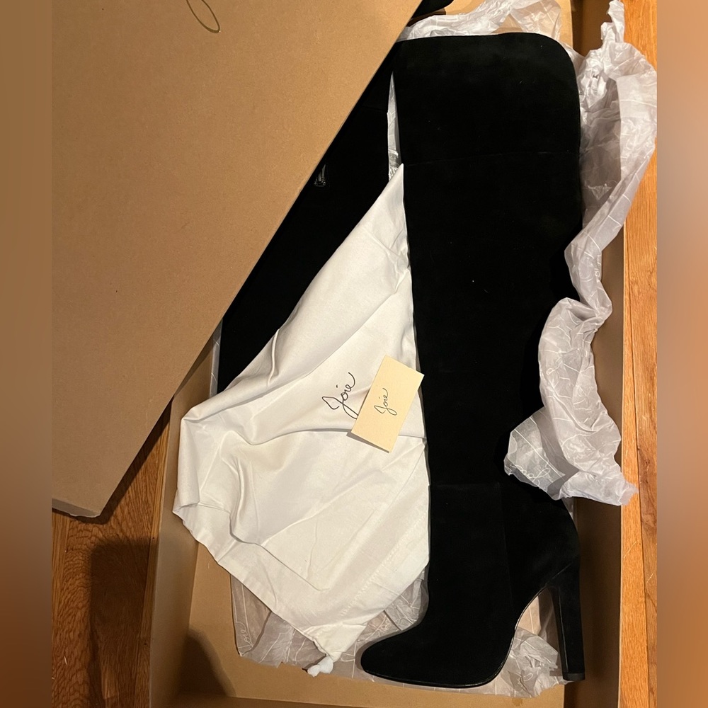 Joie Suede Knee-High Boots 7